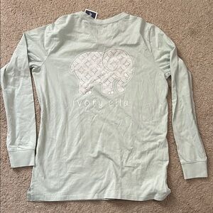 Ivory Ella Mint Long Sleeve Tee